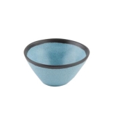 G.E.T., Pottery Market Salad/Soup Bowl, 8 oz, Speckled Greyish Blue, Melamine