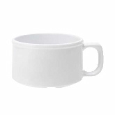 G.E.T., Soup Mug, 11 oz, 4" dia., White, Melamine