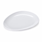 G.E.T., Coupe Egg Shaped Platter, Siciliano, White, Melamine