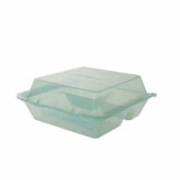 G.E.T., Food Container, Eco-Takeouts, Jade, 4 3/4" x 4 3/4" x 3 1/4"
