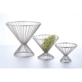 G.E.T., Round Wire Basket, 10 3/4" dia. x 9 1/2"H