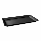 G.E.T., Rectangular Display Plate/Platter, Siciliano, Black, Melamine