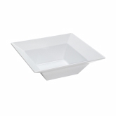 G.E.T., Square Bowl, Siciliano, White, Melamine, 3.80 qt