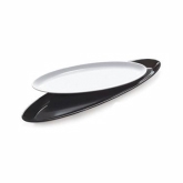 G.E.T., Oval Platter, Siciliano, Black, Melamine, 20 oz