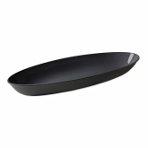 G.E.T., Oval Platter, Siciliano, Black, Melamine, 10.40 qt