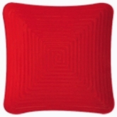 G.E.T., 10 1/4" Square Plate, Milano, Break Resistant, Melamine, Red
