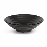 G.E.T. 1 qt Black Melamine Bowl, Milano