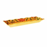 G.E.T. 17 1/2" Rectangular Melamine Bake & Brew/ Tray, Venetian