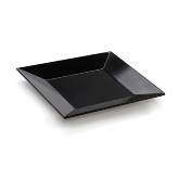 G.E.T., Square Plate, Siciliano, Black, Melamine, 16"