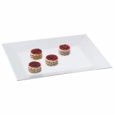 G.E.T. Bake & Brew Serving Tray, White, Melamine, 24"