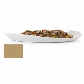 G.E.T., Oval Platter, 16" x 9", Latte, Osslo, Melamine