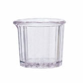 G.E.T. Syrup & Cream Pitcher, 2 oz Plastic, Clear
