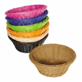 G.E.T. Designer Polyweave Basket, Round, 9 1/2"