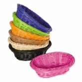 G.E.T. Designer Polyweave Basket, Oval, 9"