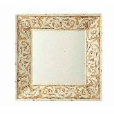 G.E.T., Square Plate, Olympia, Melamine, 16"
