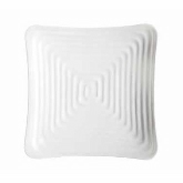 G.E.T. Milano, Plate, Square, 10 1/4" Melamine, White