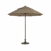Grosfillex, Windmaster Umbrella, 7 1/2 ft, Taupe