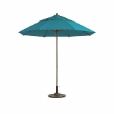 Grosfillex, Windmaster Umbrella, 7 1/2 ft, Turquoise