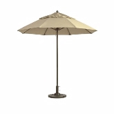 Grosfillex, Windmaster Umbrella, 9 ft, Khaki