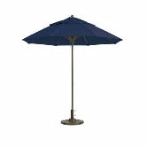 Grosfillex, Windmaster Umbrella, 9 ft, Navy