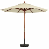 Grosfillex Inc., Market Umbrella, Khaki, 7 ft