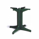 Grosfillex Inc., Pedestal Base 2000, Resin, Amazon Green