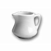 Hall China, Empire Creamer, Bright White, w/ Handle, 3 1/2 oz