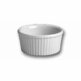 Hall China, Ramekin, Bright White, Fluted, 2 3/4 oz
