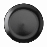 Hall China, Coupe Plate, 10 3/8", Black, Foundy Collection