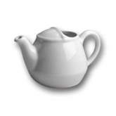 Hall China, London Teapot, Bright White, No Cover, 16 oz