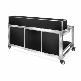 Eastern Tabletop, Hub Buffet Bar Kit, Portable Bar, Black Laminate