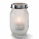 Hollowick, Glass Jar Only, Firefly, Satin Linen