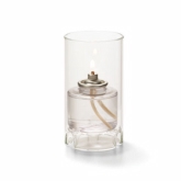 Hollowick Miniature Glass Cylinder Lamp, One Piece, Clear
