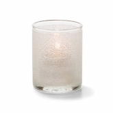Hollowick Tealight Lamp, Cylinder Style, Glass, Clear Ice