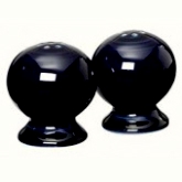 Homer Laughlin, Salt & Pepper Shaker Set, Fiesta, Cobalt Blue, 2 1/4"