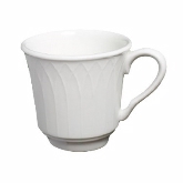 Homer Laughlin, Cup, 7 oz, Kensington, Undecorated, White