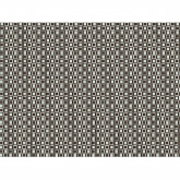 H Risch Inc., Rectangular Placemat, Aqua/Brown, 16" x 12"