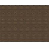 H Risch Inc., Rectangular Placemat, Brown Bamboo, 16" x 12"