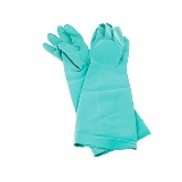 San Jamar, Dishwashing Gloves, Large, 19" L, Green, Rubber