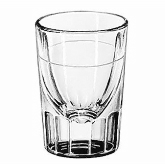 Libbey Shot Glass, 2 oz Fluted, lined at 7/8 oz
