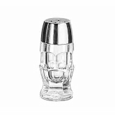 Libbey Salt & Pepper Shaker, 1 1/4 oz Glass w/ Chrome Plated Plastic Top