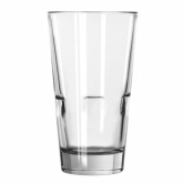 Libbey, Beverage Glass, Optiva, Stackable, 14 oz