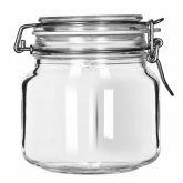 Libbey, Garden Jar, Infusion, Clamp Down Lid, 25 1/4 oz
