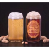 Libbey, Beer Can Glass, Safedge Rim, 16 oz