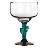 Libbey Cactus Margarita Glass, 16 oz Juniper stem