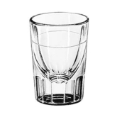 Libbey, Shot Glass, 2 oz, Fluted, Lined at 1 oz