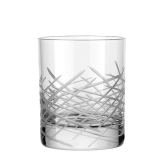 Libbey, Renewal Crosshatch Rocks Glass, 9 oz, Modernist, Master's Reserve