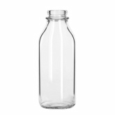 Libbey, Milk Bottle, Farmhouse, Nostalgic Milk Bottle Shape, 33 1/2 oz