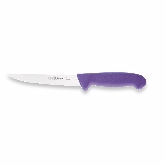 Matfer, Boning Knife, 6", Purple Handle, Allergen Free