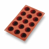 Matfer Gastroflex Mini Muffin Mold, 15 per sheet
